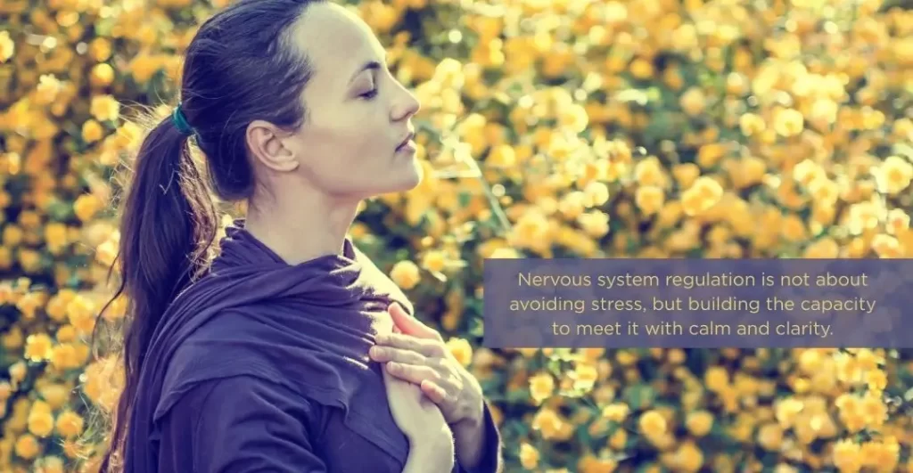 Nervous system regulation techniques for emotional clarity