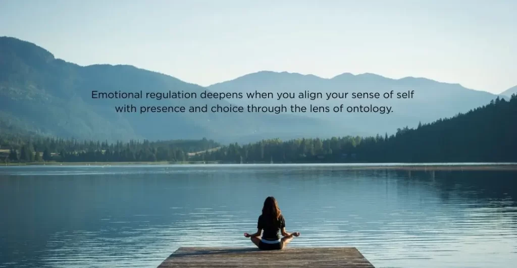 Ontology and emotional regulation practice visual